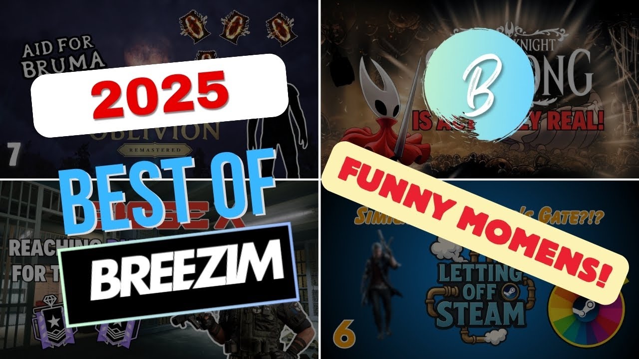 Breezim's BEST OF 2025 - Funny Moments!