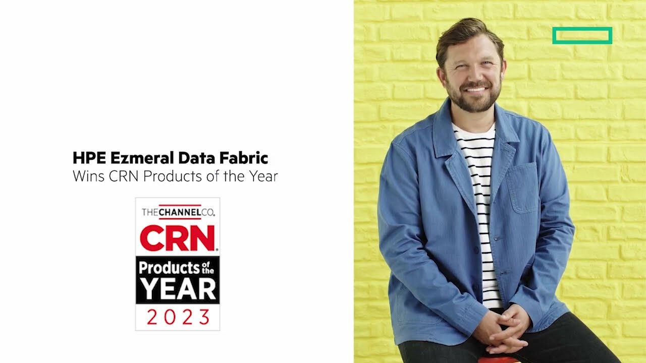 HPE Ezmeral Data Fabric wins CRN Award