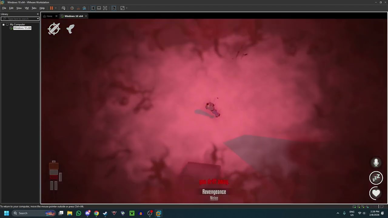 beating the verse curse boss fight on a virtual machine [RAW FOOTAGE]