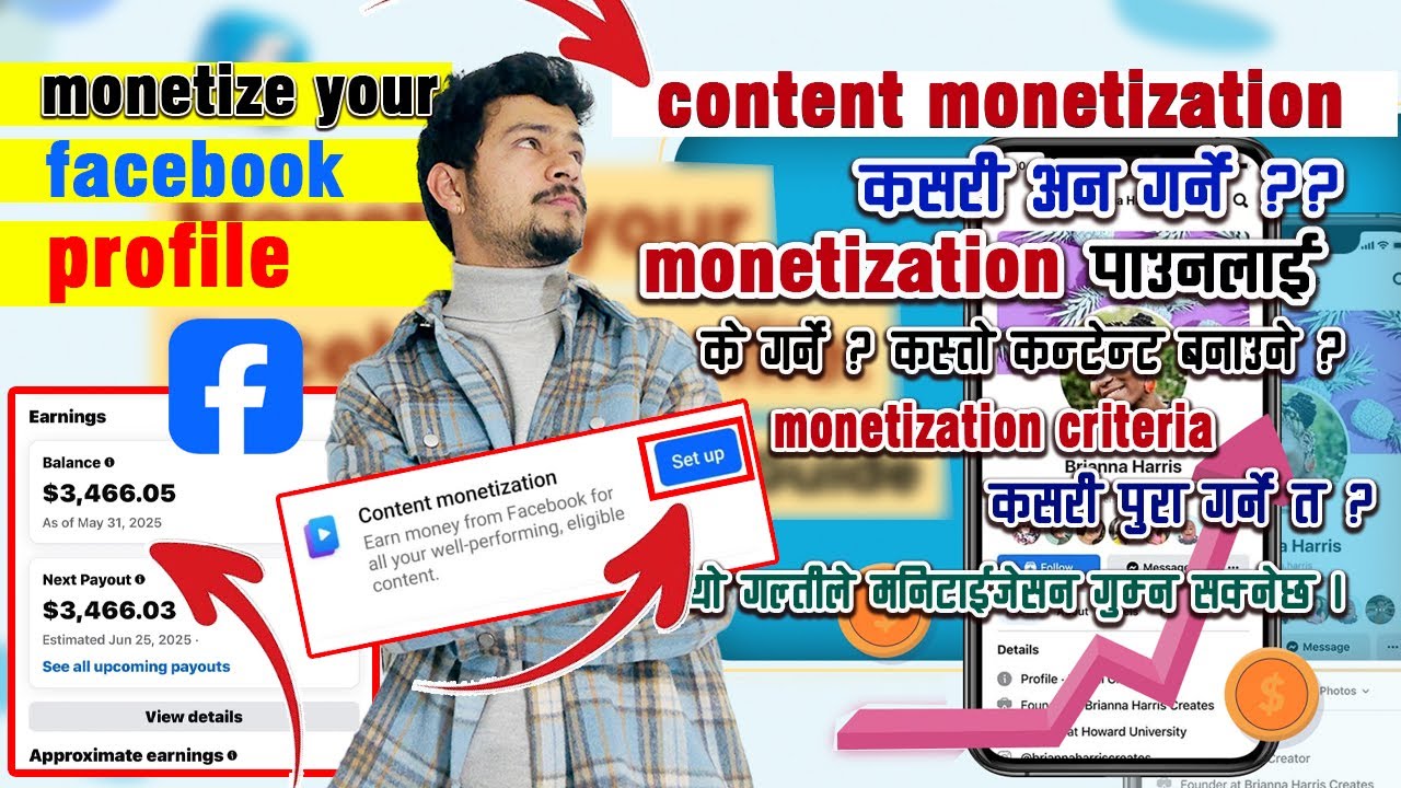 facebook monetization kasari garne | Monetization Setup Kasari Garne? फेशबुक मोनिटाइज कसरी गर्ने ?