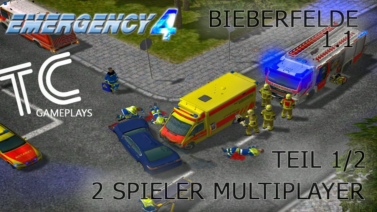 Emergency 4 - Bieberfelde Multiplayer - Folge 11 - Teil 1 - VU mit RTW