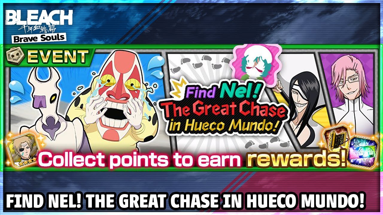 Bleach: Brave Souls - Find Nel! The Great Chase in Hueco Mundo Limited-Time Quests Event (PS5 1440p)