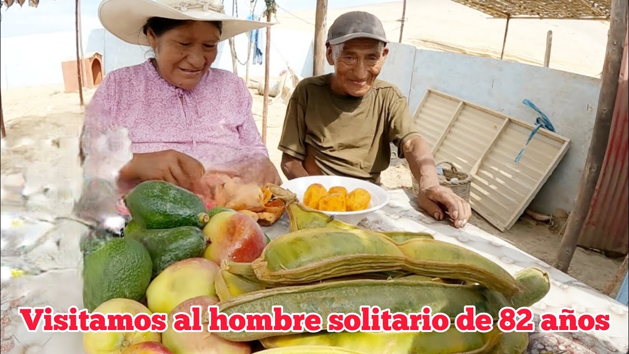 TIO ADRIAN el HOMBRE SOLITARIO de 82 años -Pescador que vive solito en la orilla del Mar