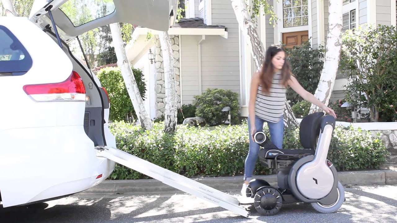 Loading WHILL Model A Into Van w/ Portable Ramp