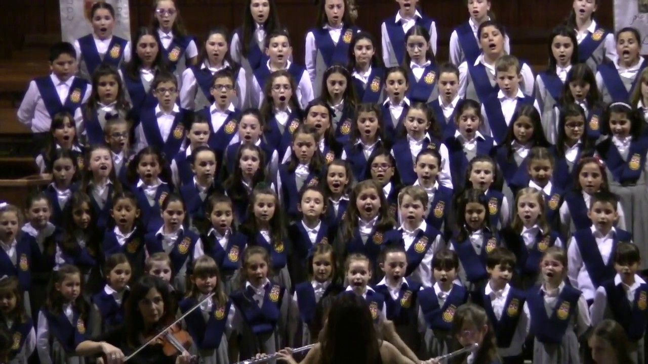Concierto de Mayo 2017. HIMNO de CANTABRIA. Colegio Mercedes Santander. Fundación Educ. la Merced