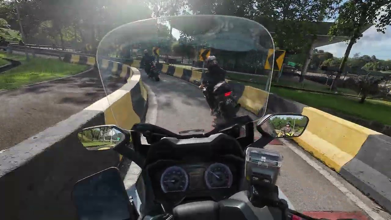 Ride from Malaysia to Singapore Tuas Checkpoint ✦ Honda Forza 350c | Silent Vlog