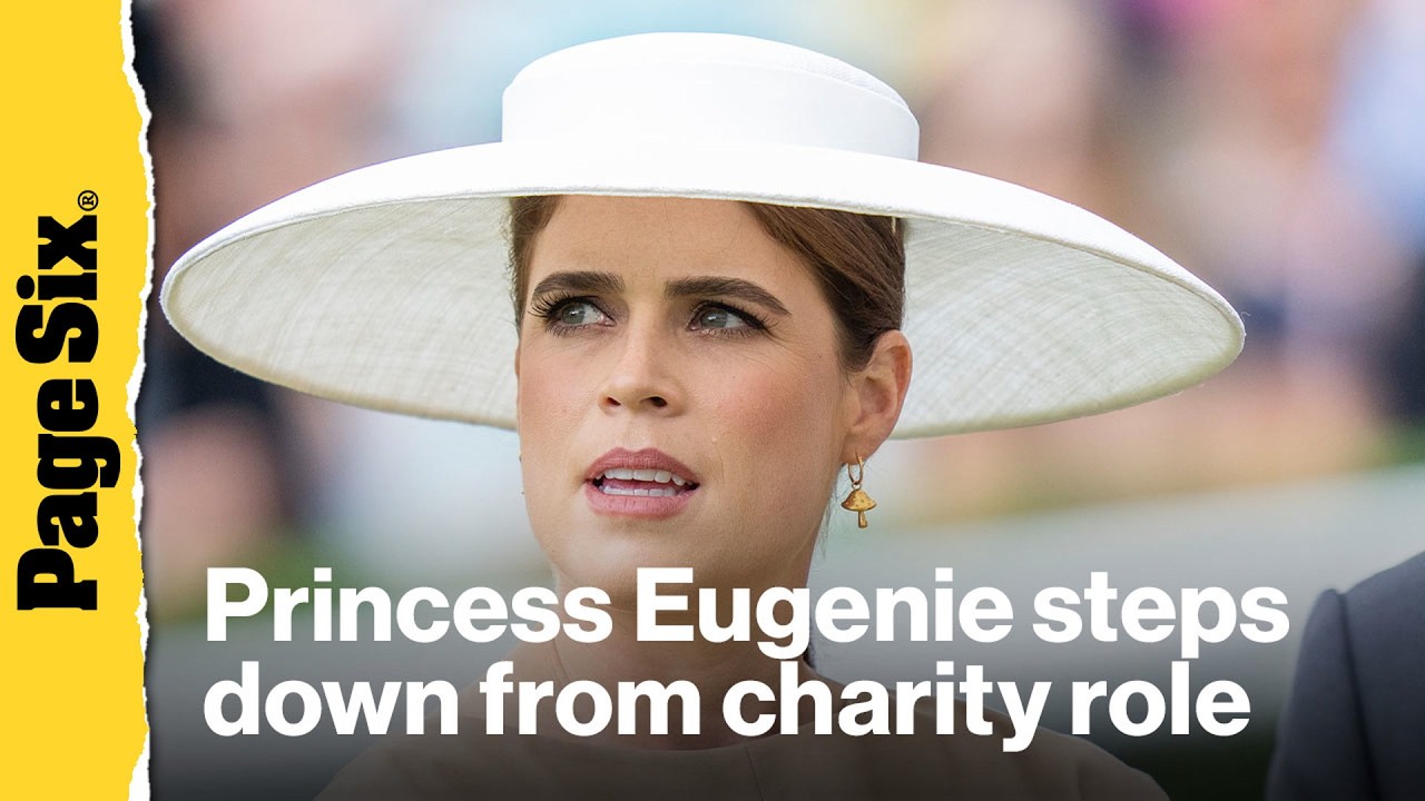 Princess Eugenie steps down from anti-slavery charity role
