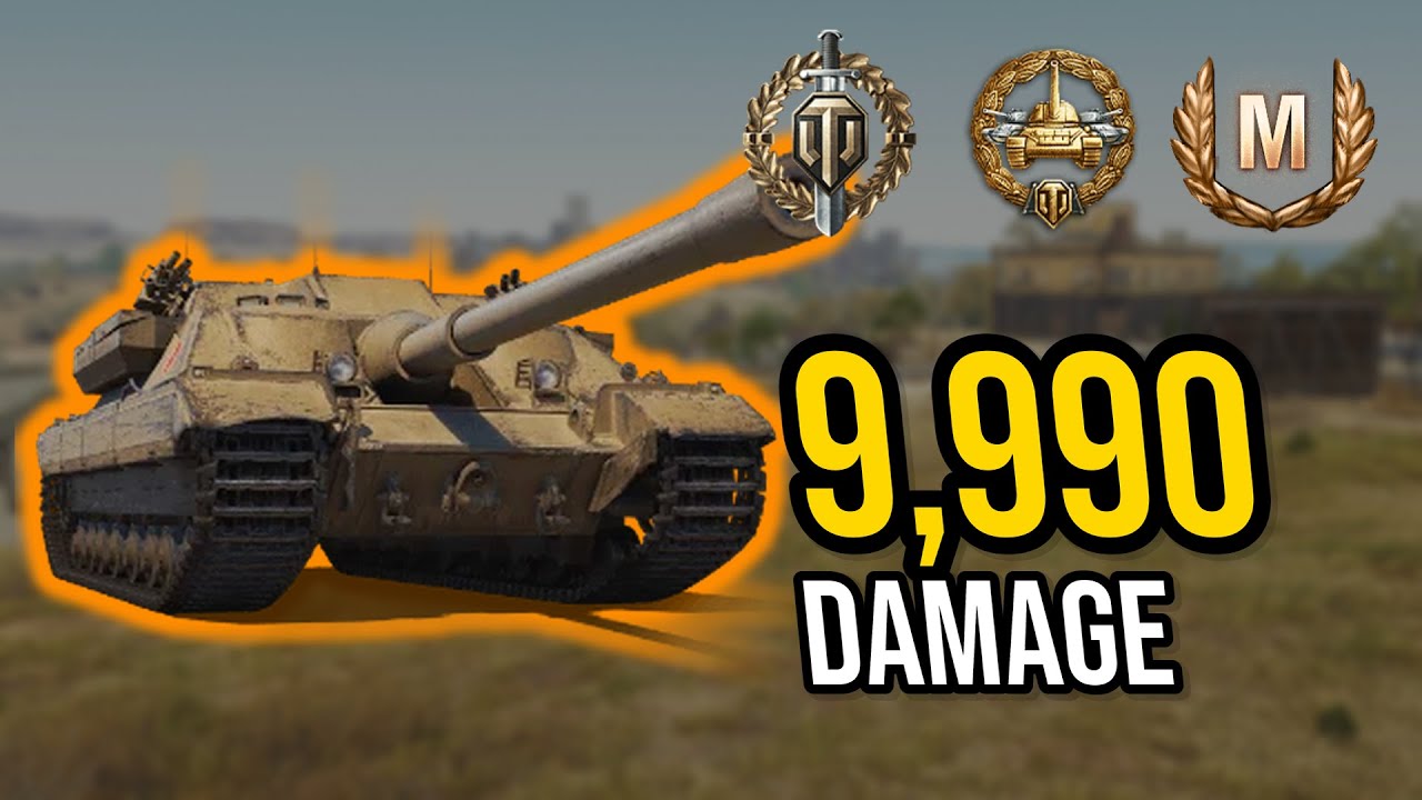 World of Tanks Badger: Ace Tanker | 9,990 DMG