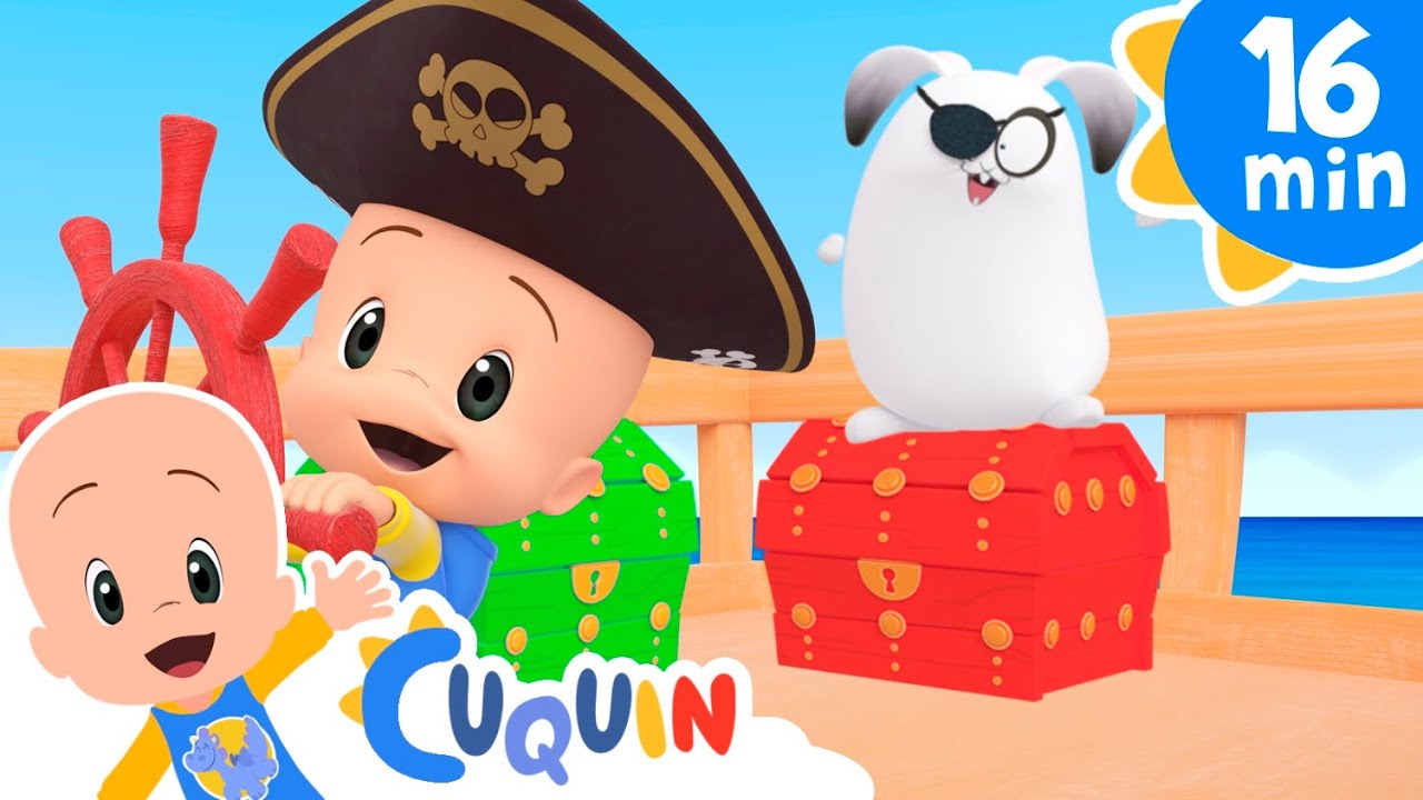 Cuquin's magic pirate chests | Cleo & Cuquin | Kids