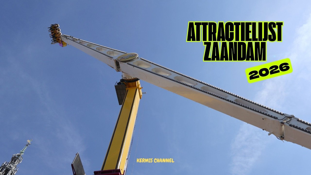 Kermis Zaandam 2026 | ATTRACTIELIJST