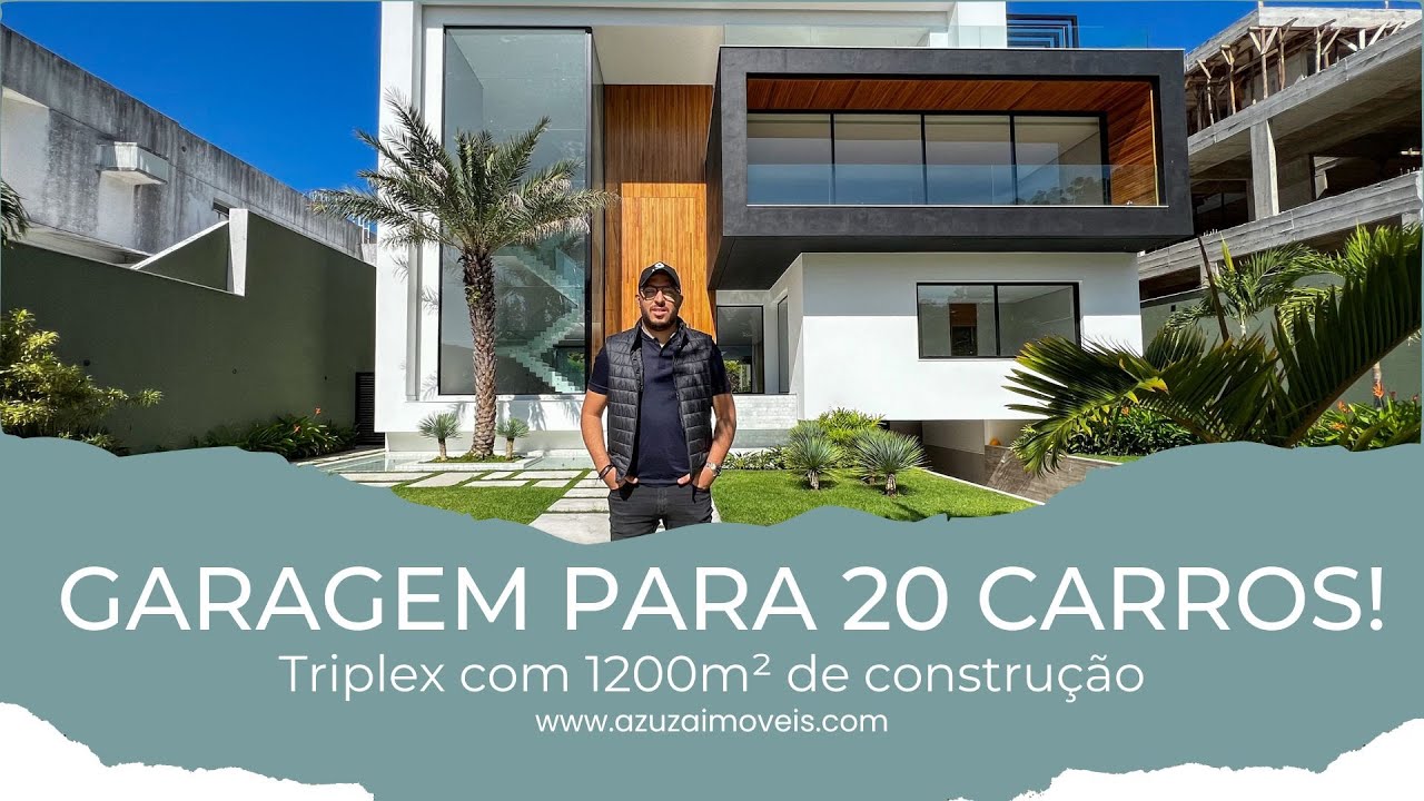 MANSÃO DE R$22.900.000! À venda na Barra da Tijuca #malibu  | Azuza Imóveis