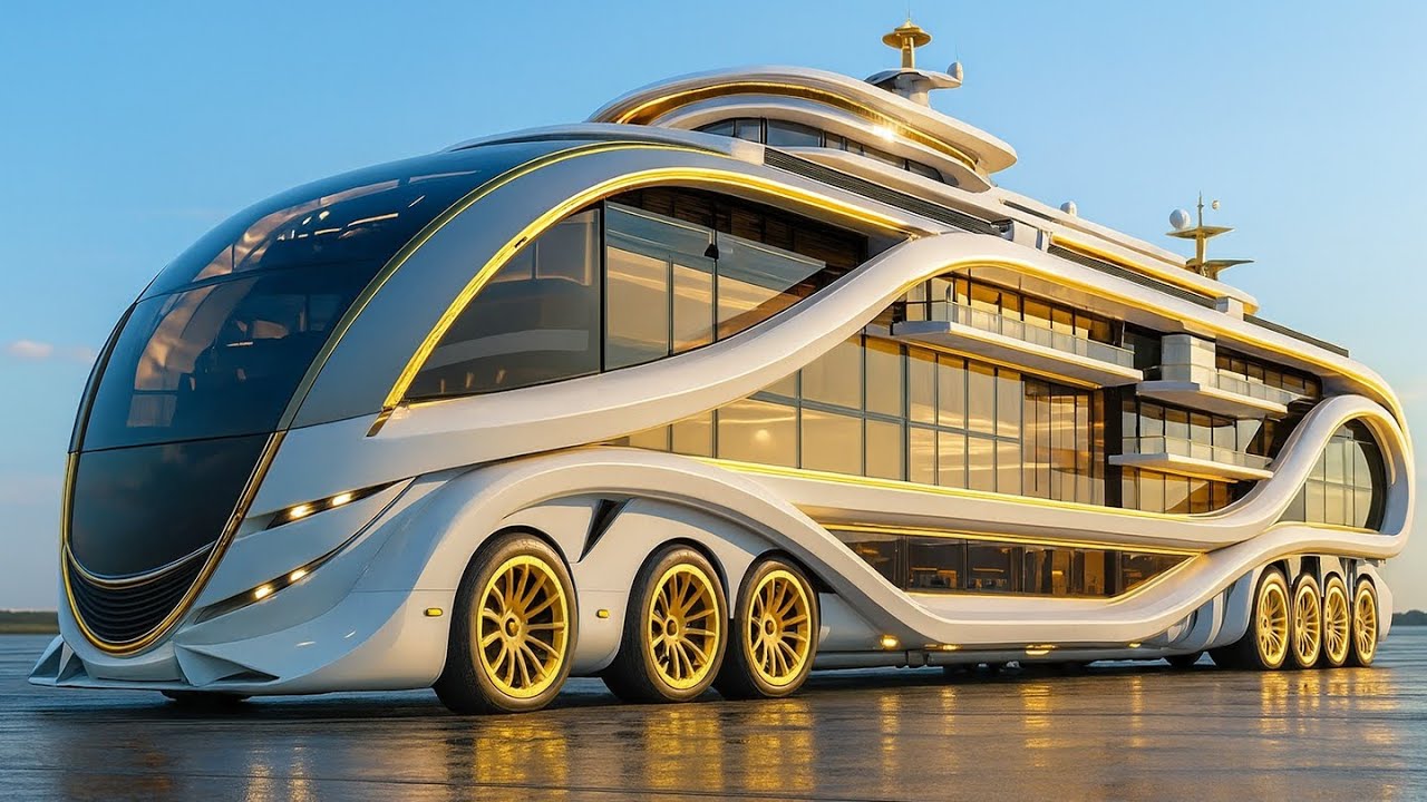 2026 Mercedes Maybach LandYacht — The $13M Ultra-Futuristic Luxury Motorhome Reveal!