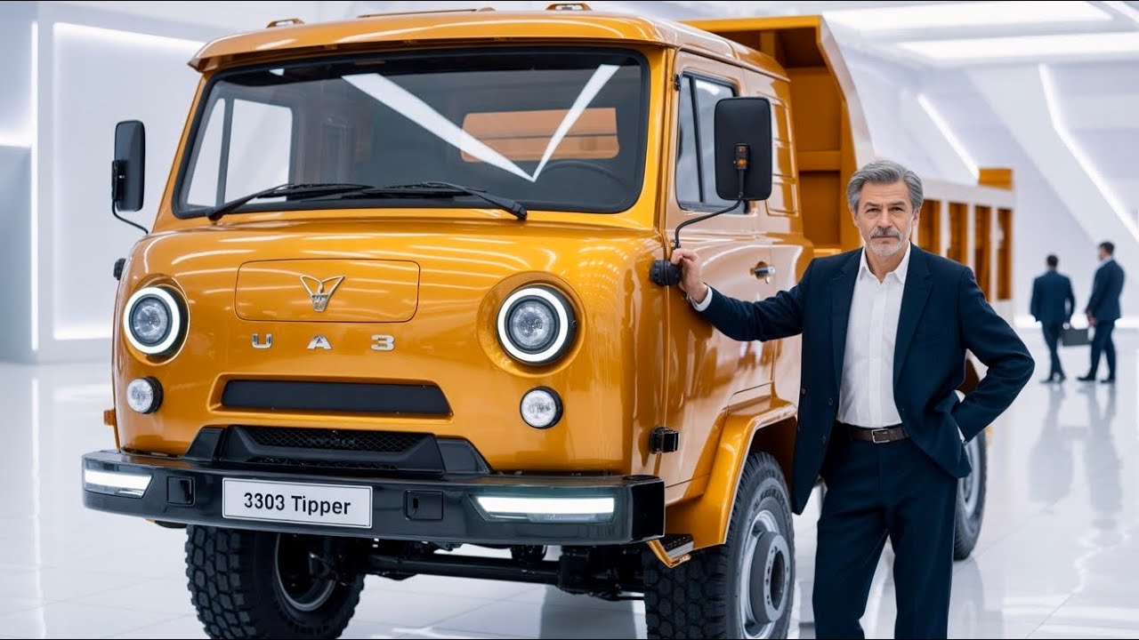 The new UAZ 3303 2026 &ndash; the legendary Russian dump truck returns to conquer Russian roads once ag...