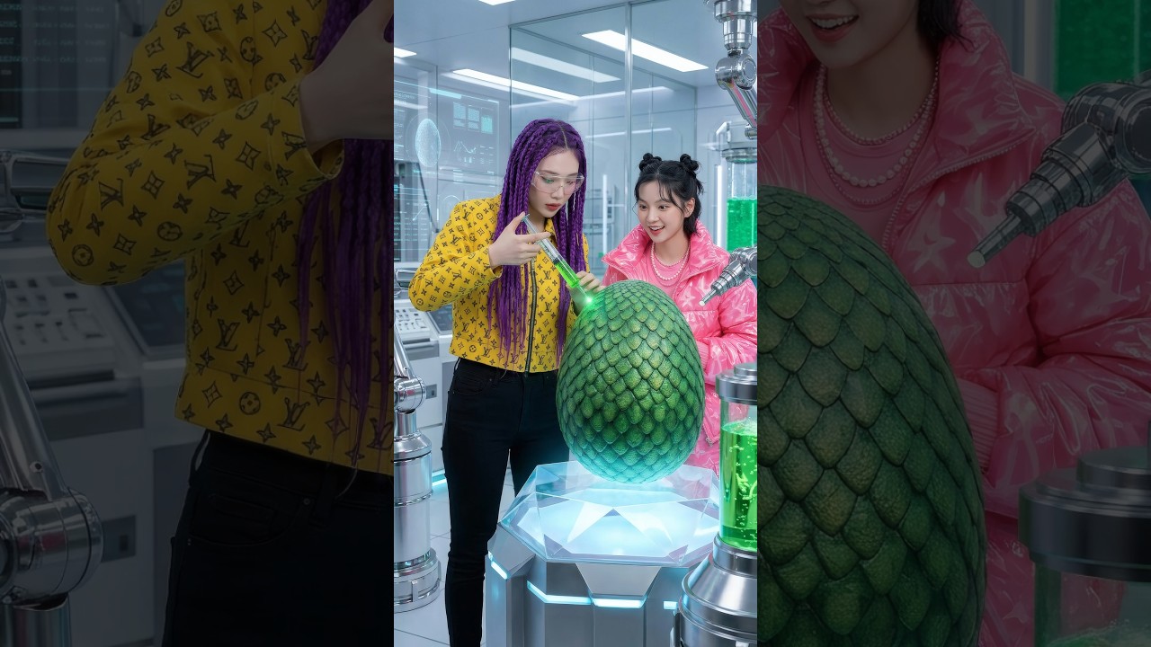 Inside the Green Egg&hellip; SHOCKING 😨   #cute #funny #kpopfunny #kpop #action