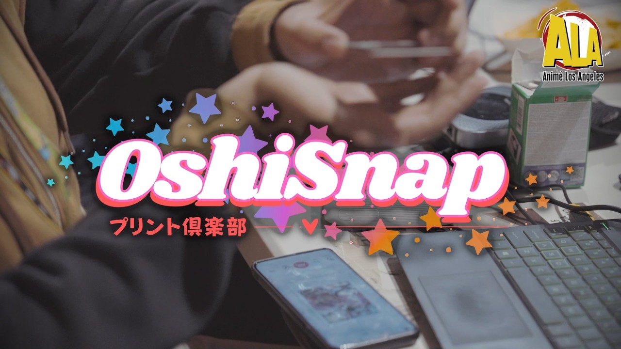 OshiSnap VTuber Booth at Animé Los Angeles 2026