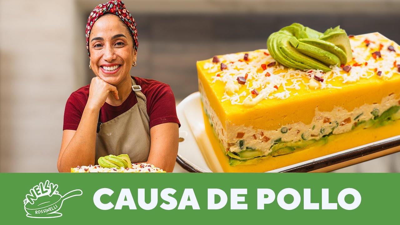 QUE RICA CAUSA DE POLLO | COCINANDO CON NELLY ROSSINELLI