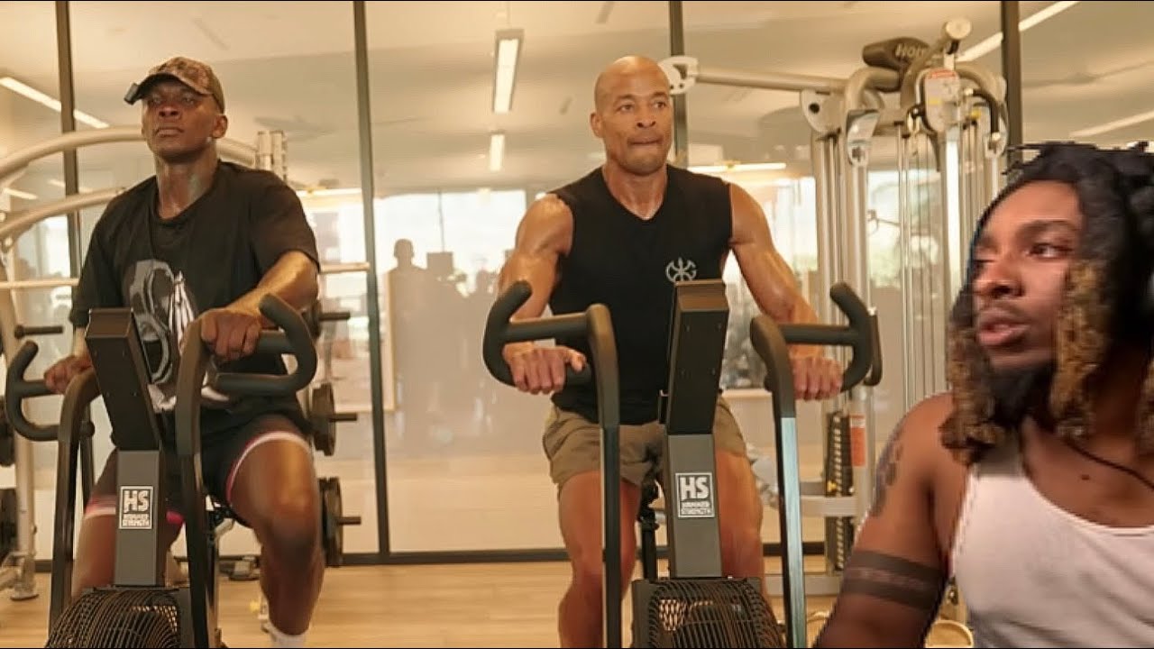 BAESH Reacts to Israel Adesanya Day 2 of Training Camp with David Goggins