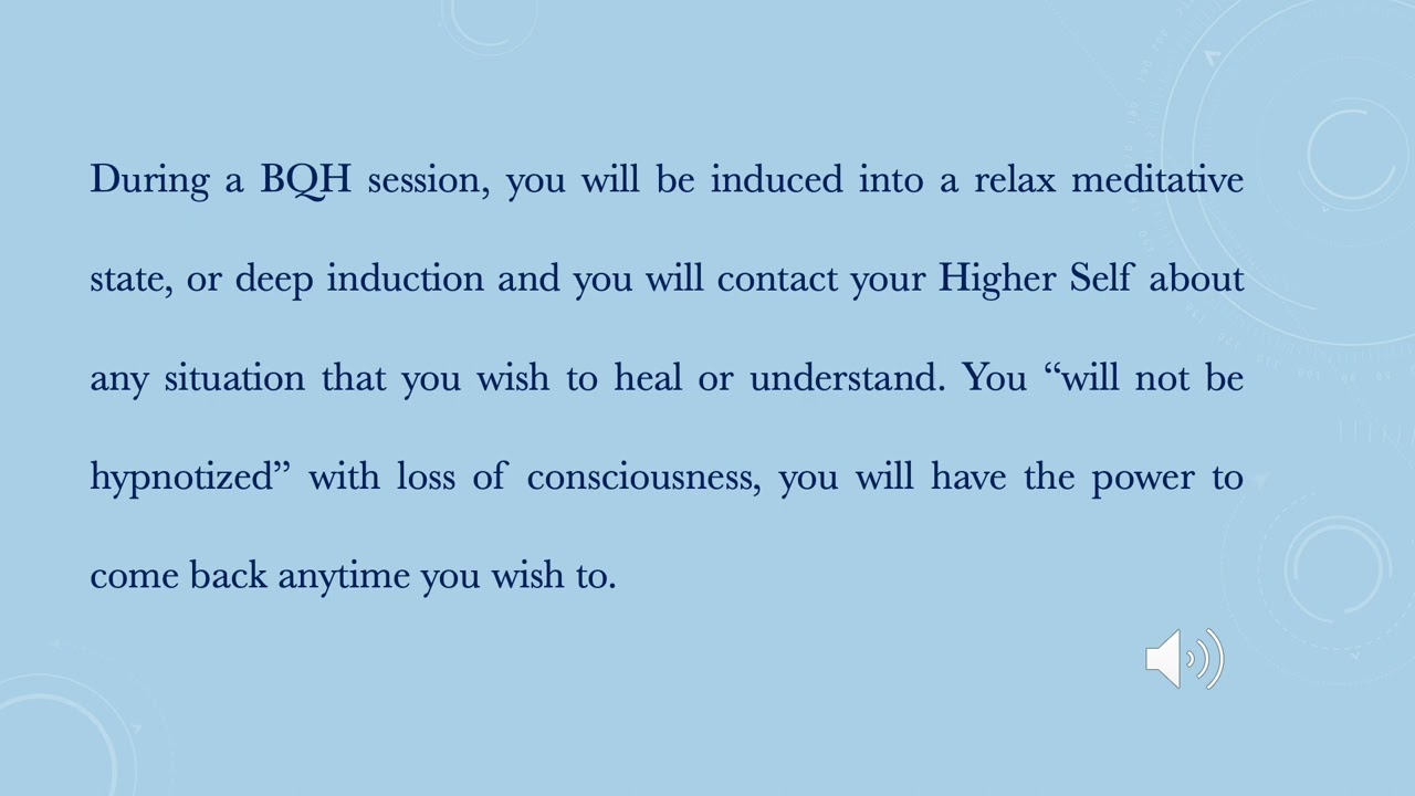 BEYOND QUANTUM HEALING