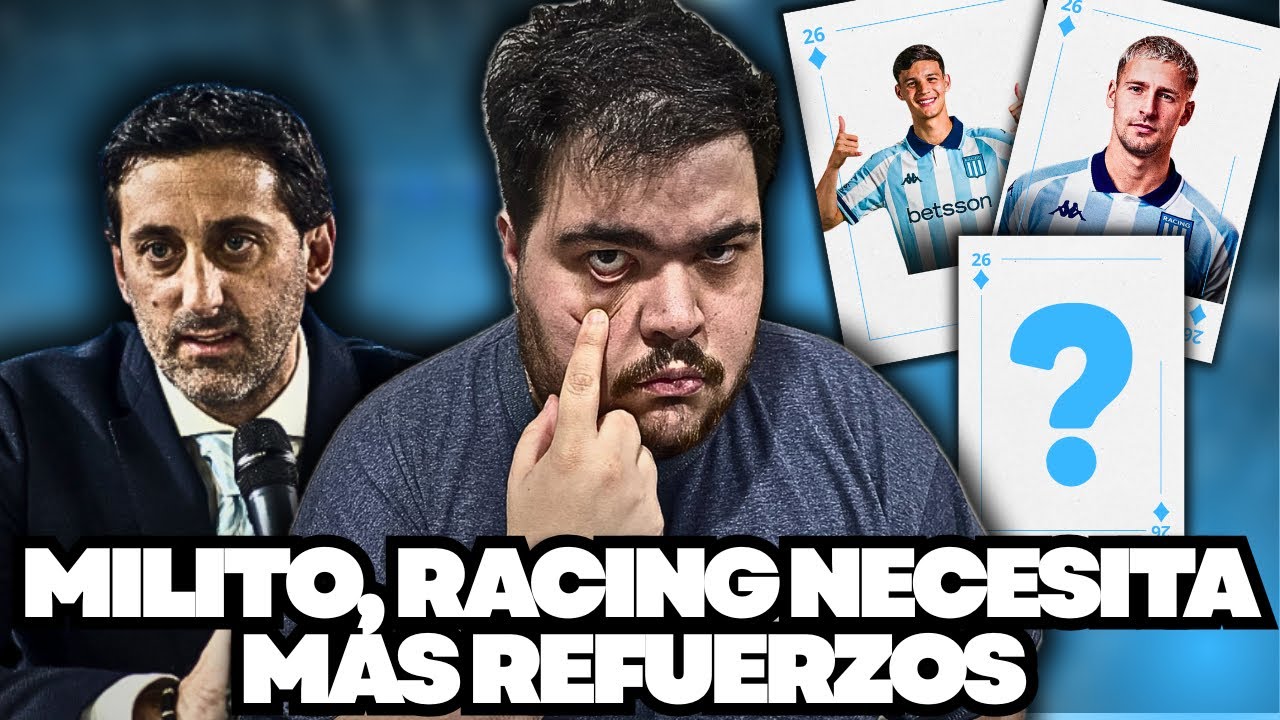 MERCADO DE PASES: &iquest;Qu&eacute; REFUERZOS le FALTAN a RACING y pelear todo con GUSTAVO COSTAS?  DESDE PINAMAR