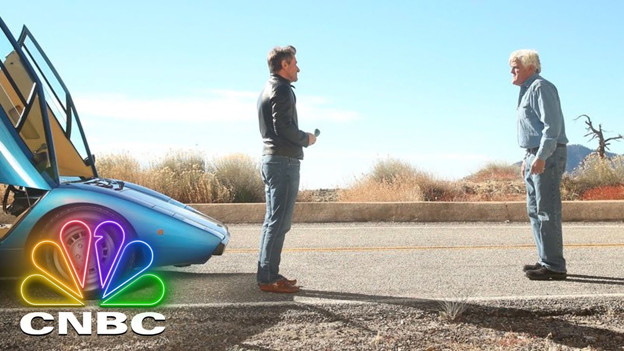 Robert Herjavec Drives Jay Leno In A Lamborghini Countach | CNBC Prime