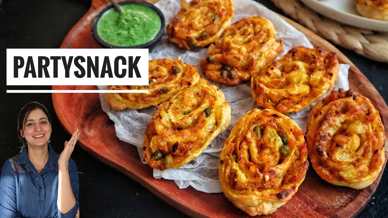Fingerfood für SILVESTER 🥂🎇 - Vegetarische Pinwheels -  @DesiKueche