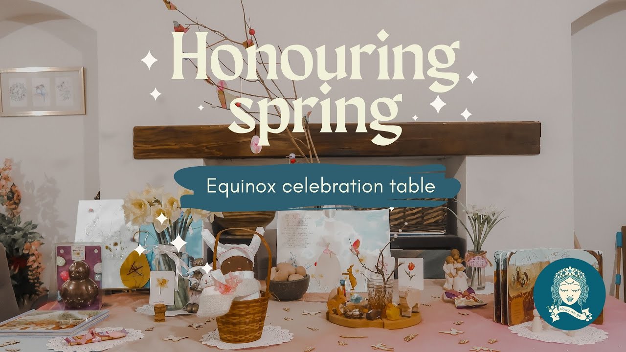 Celebrating Spring around the home | Spring equinox and seasonal tables