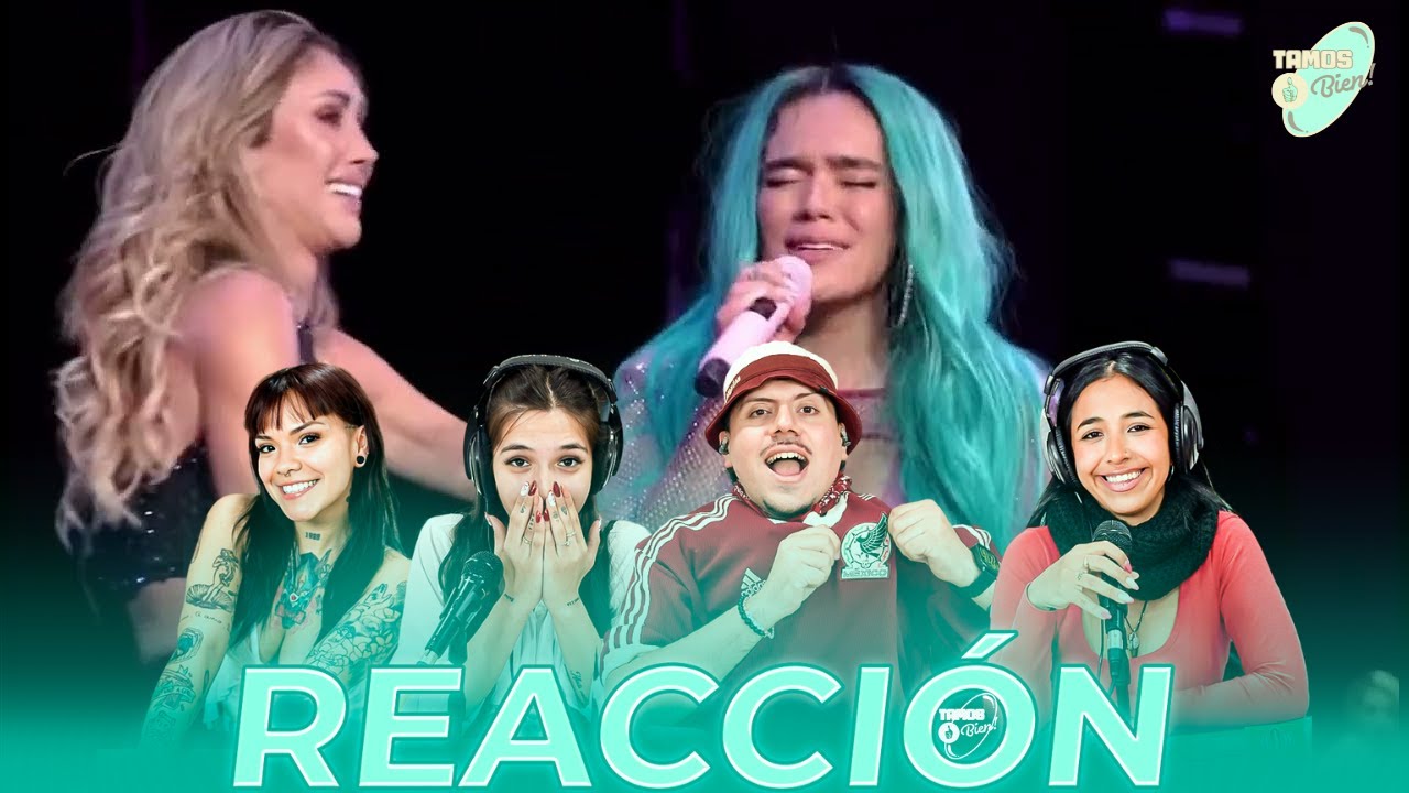 Anahí, KAROL G - Sálvame (En Vivo Desde La Arena CDMX / 2022) | 🇦🇷 Reacción