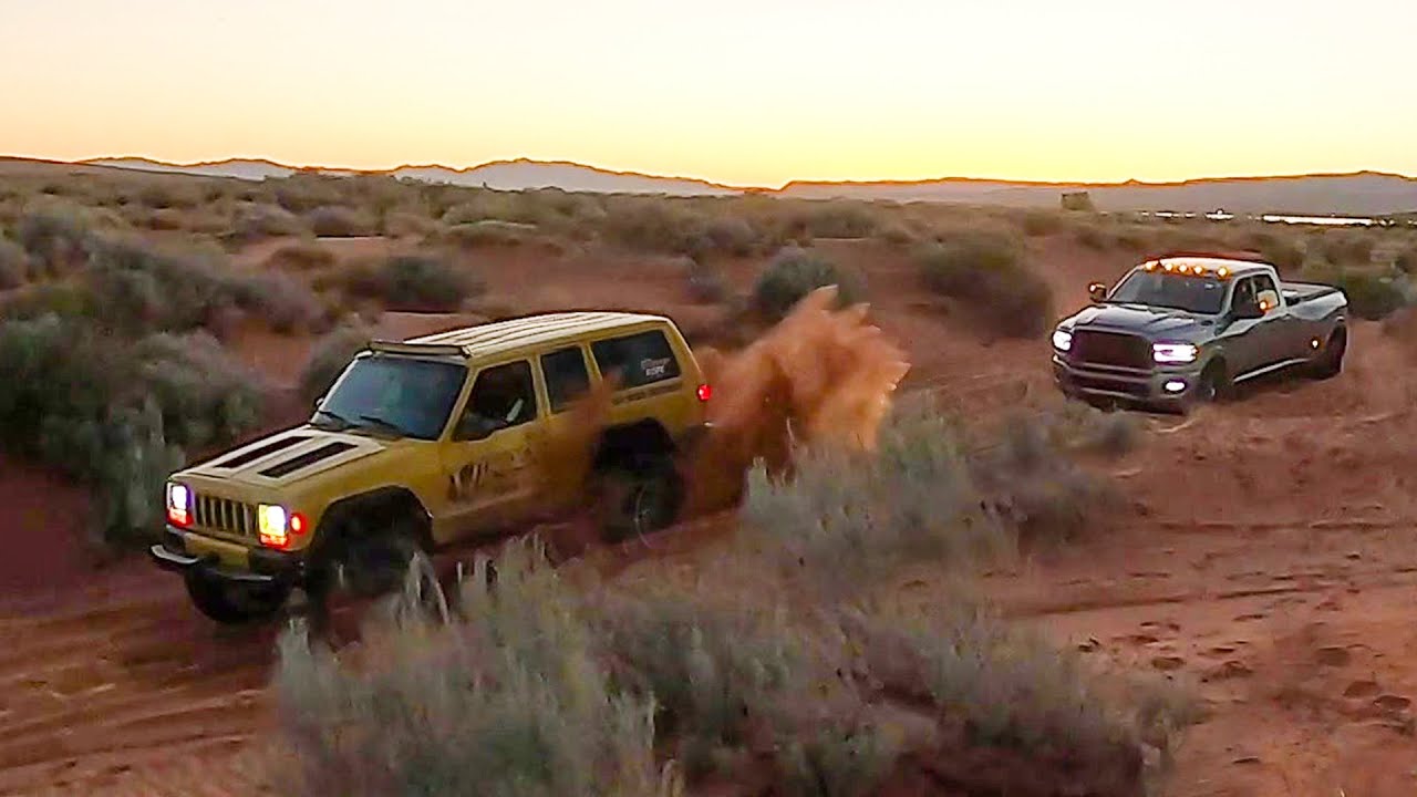 Why Did A Dodge 3500 Dually Go Off Roading?