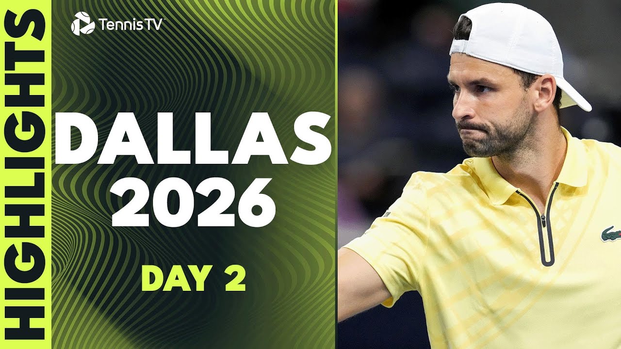 Fritz, Shelton & Dimitrov In Action | Dallas 2026 Highlights Day 2