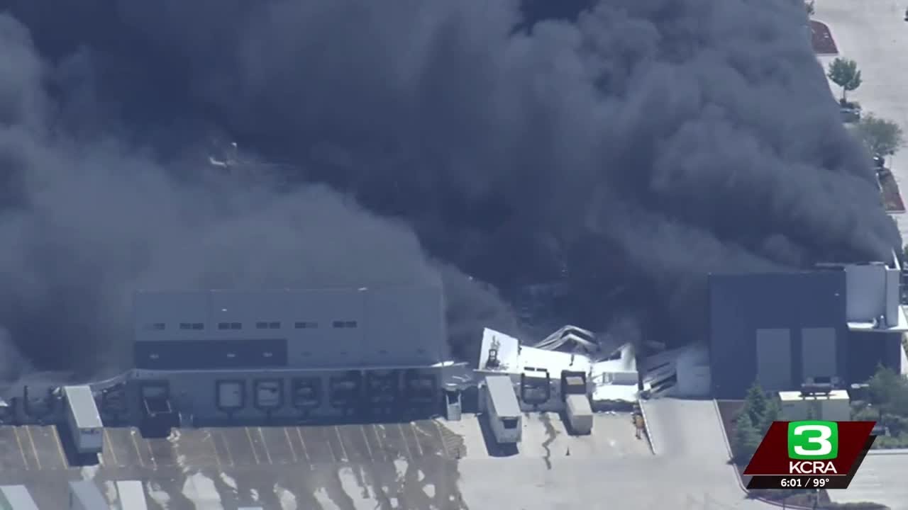 Tracy Warehouse Fire: Debris found in neighborhoods and smoke impact