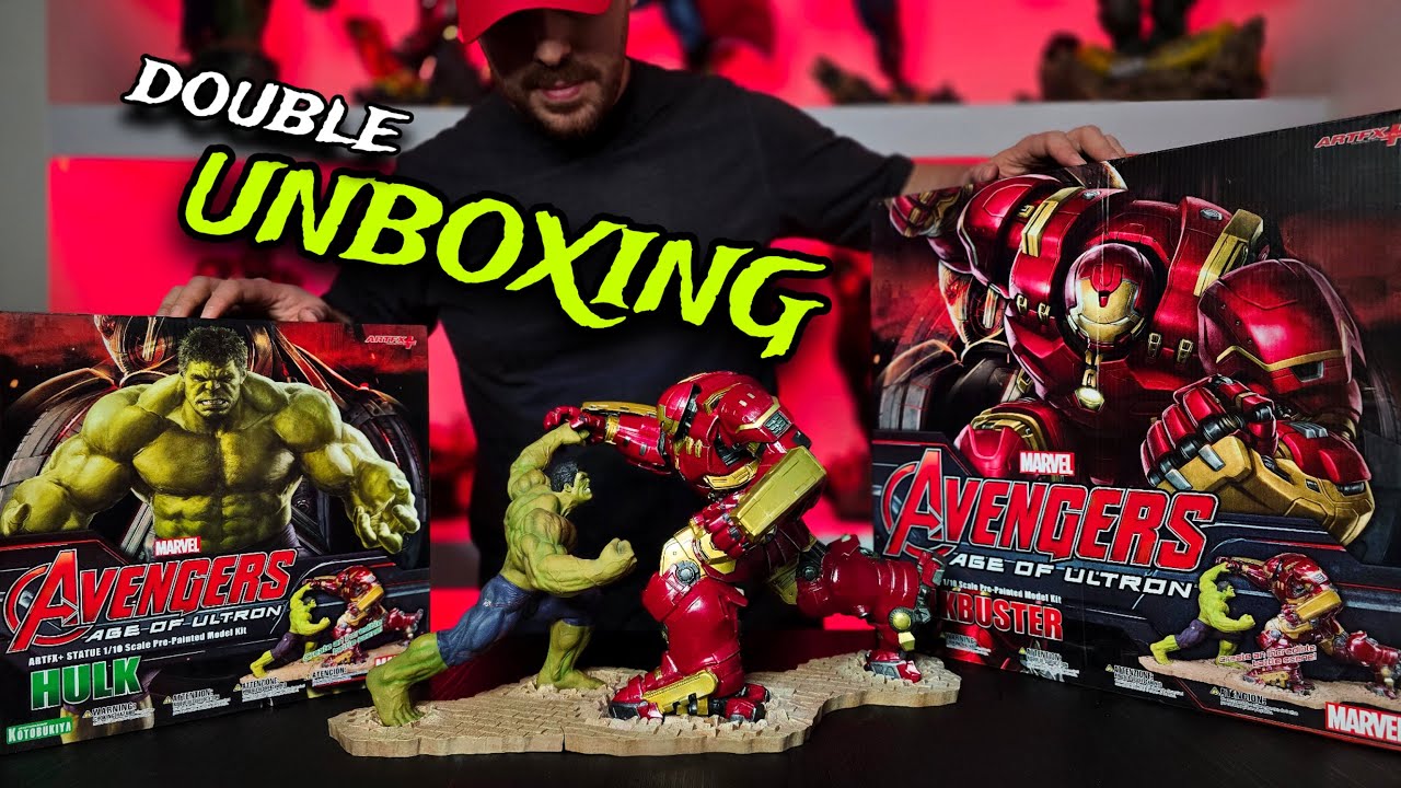 Hulk vs Hulkbuster By Kotobukiya From Avengers Age of Ultron | UNBOXING