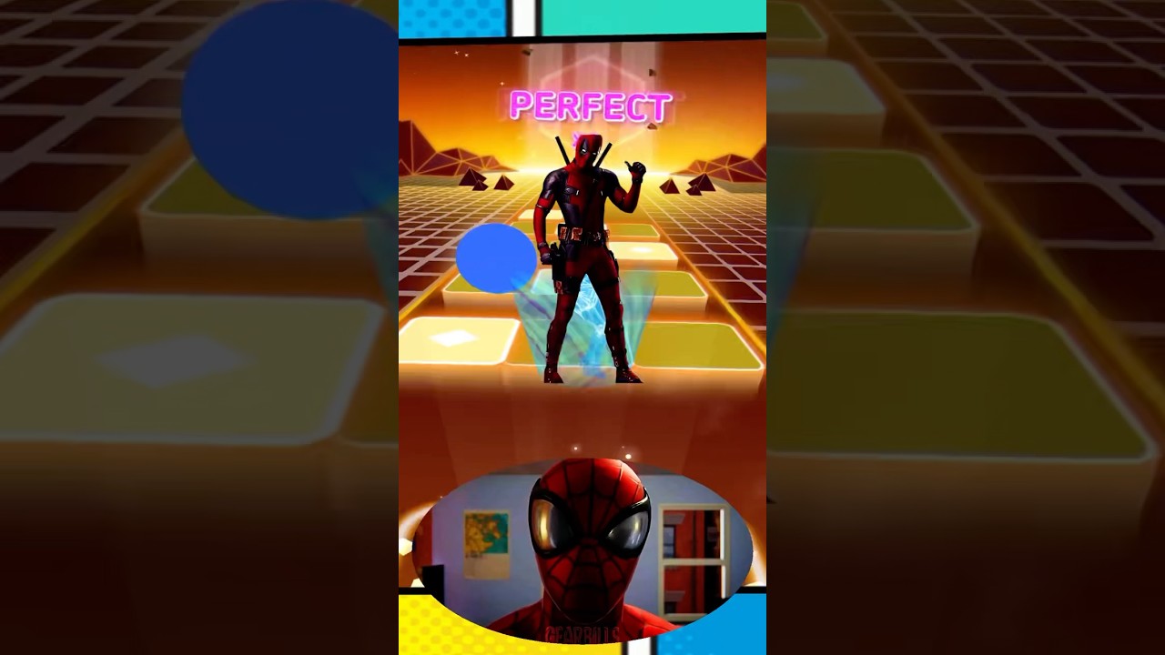 Deadpool X Coffin dance remix Part 1572 | Tiles Hop #deadpool #viral #tileshop