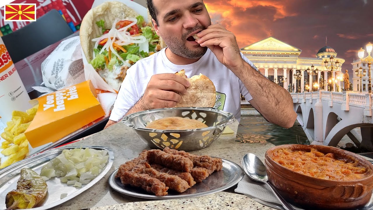 CUM AM AJUNS IN MACEDONIA AU INCEPUT PROBLEMELE! MANCARE PREA MEDIOCRA IN SKOPJE