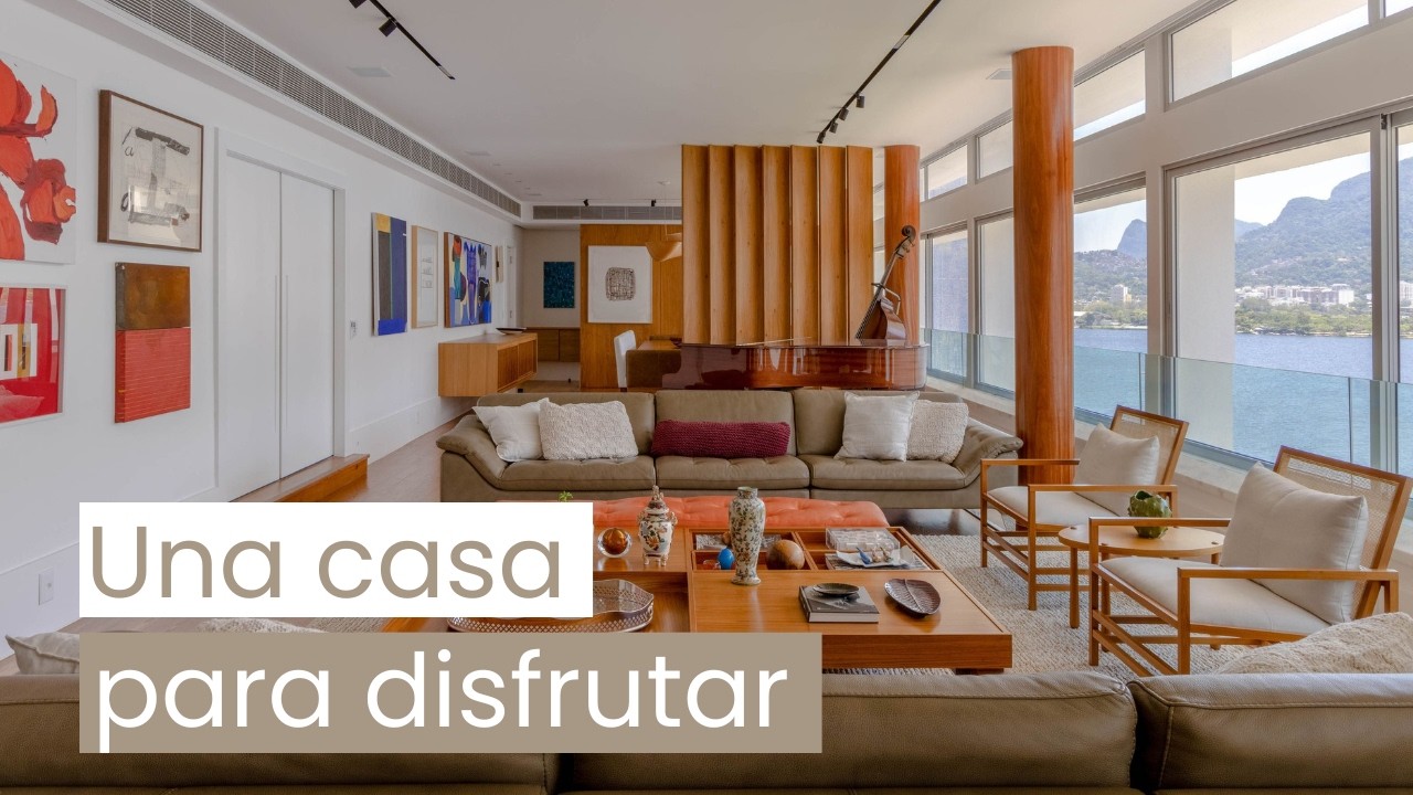 Arquitectura, Música y Diseño en un Penthouse Inesperado