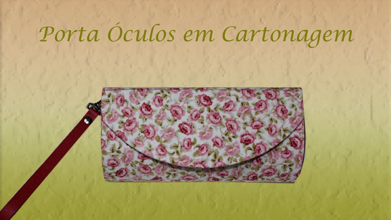 PORTA ÓCULOS EM CARTONAGEM