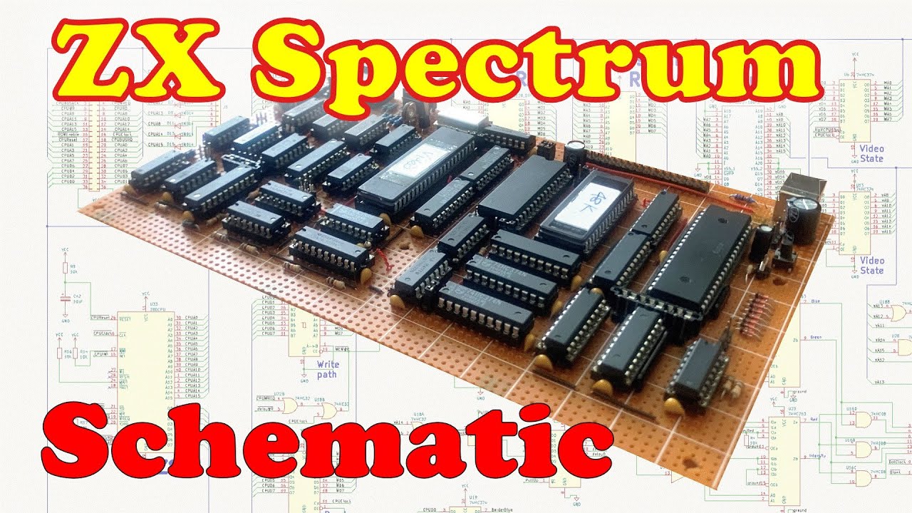 VGA ZX Spectrum - Schematic