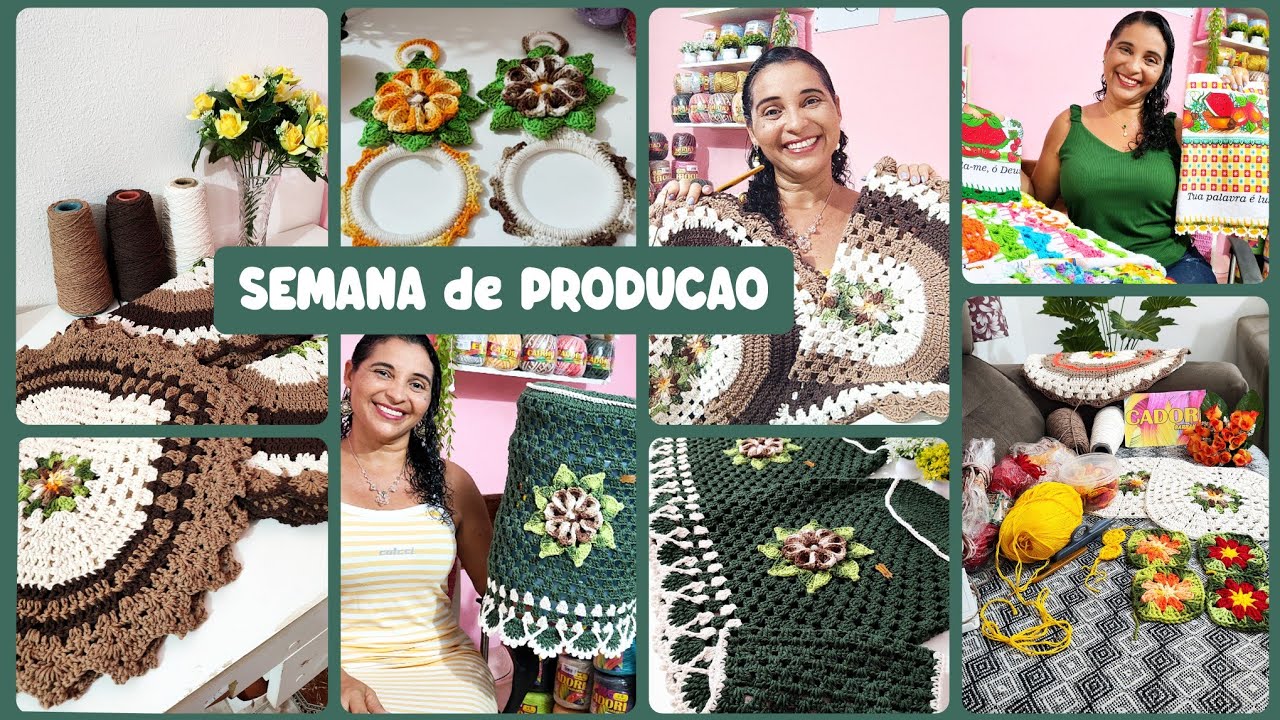 Uma SEMANA de MUITA PRODUÇÃO, vem conferir e se inspirar ❤️✨🥰