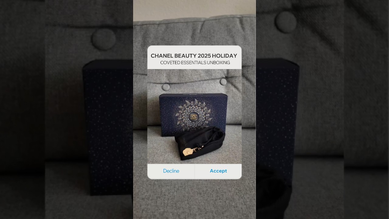 Chanel Beauty 2025 Holiday Gift Set | Coveted Essentials Unboxing
