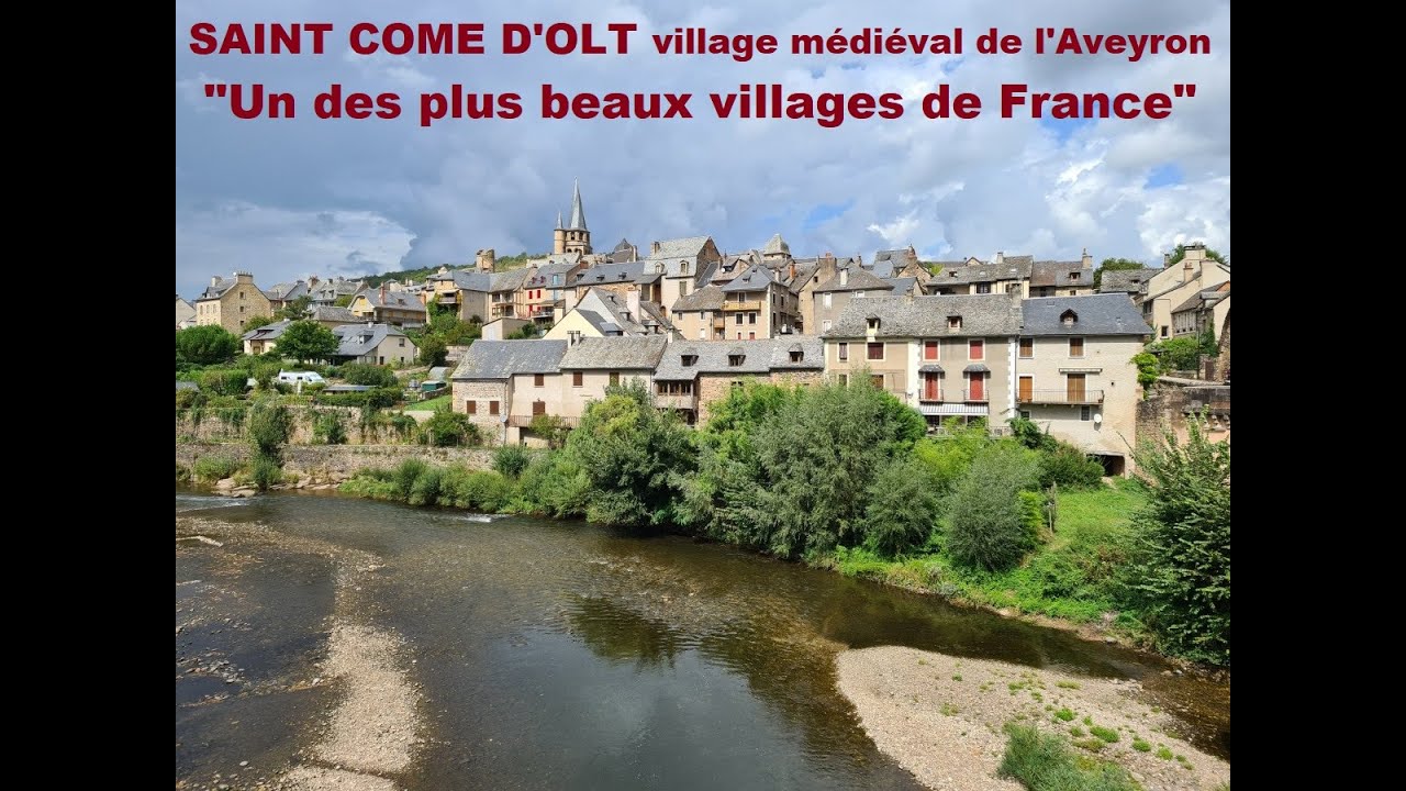 SAINT COME D'OLT lové au creux de la vallée du Lot 