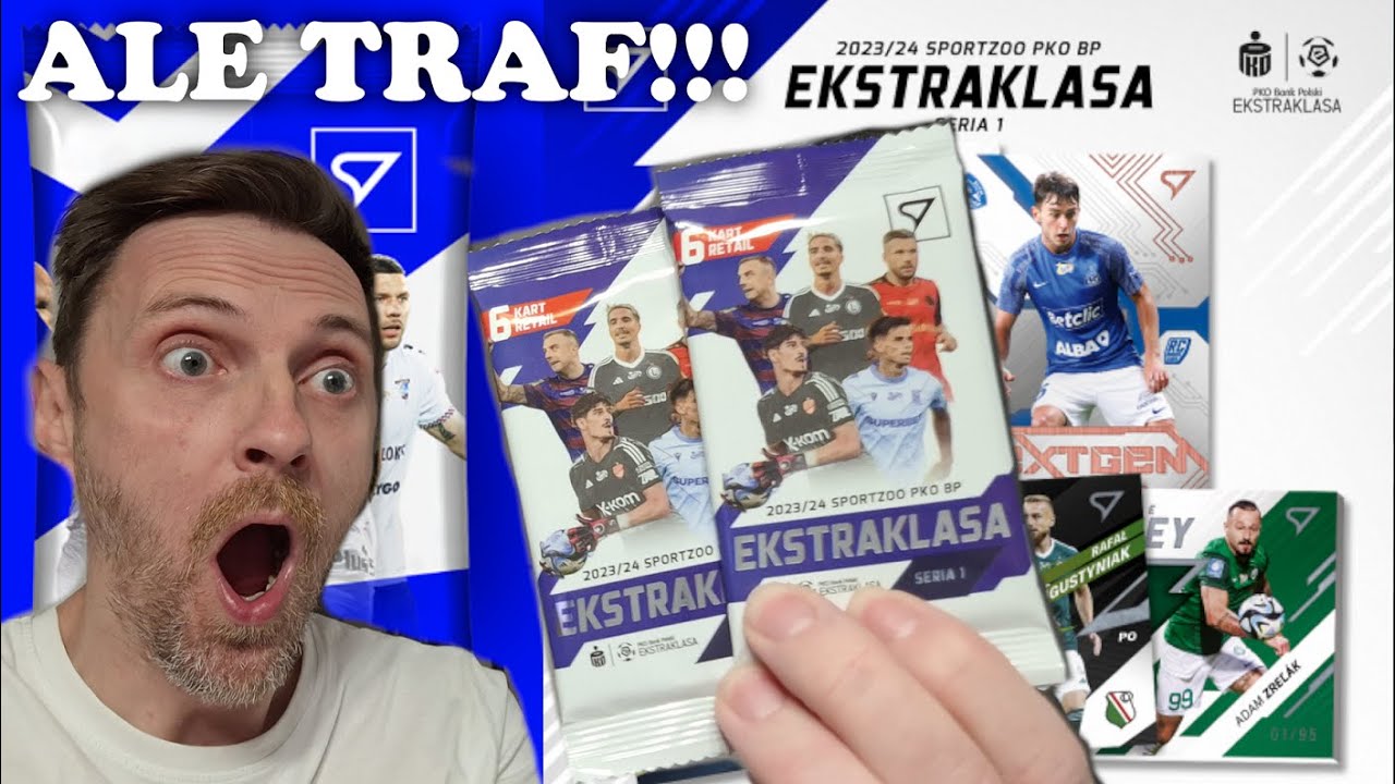 NIE WIERZĘ! PIERWSZY UNBOXING I ODRAZU TAKI TRAF! PKO BP EKSTRAKLASA 23/24 OD SPORTZOO