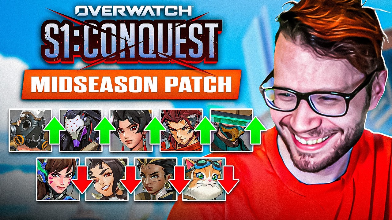 Overwatch Midseason 1 Patch Notes - Sub-Role Changes and Jetpack Cat Nerfed?
