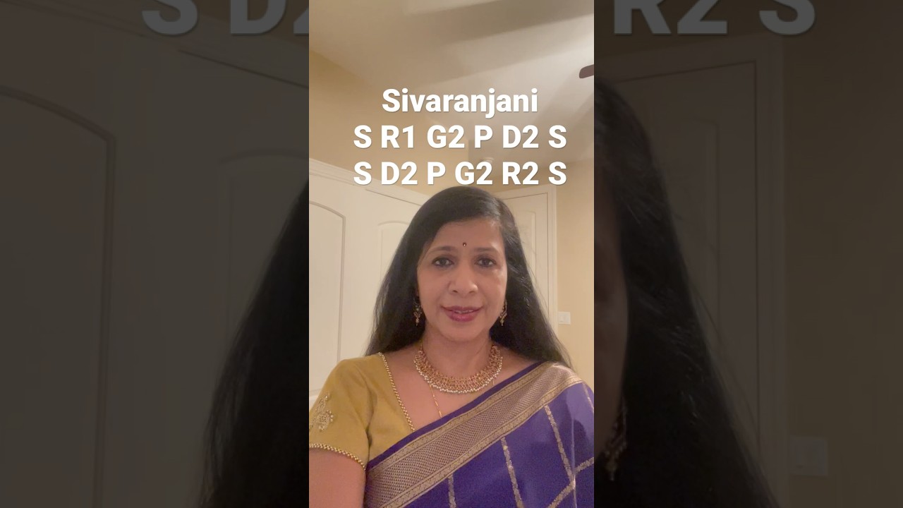 Sivaranjani Raga Arohana & Avarohana