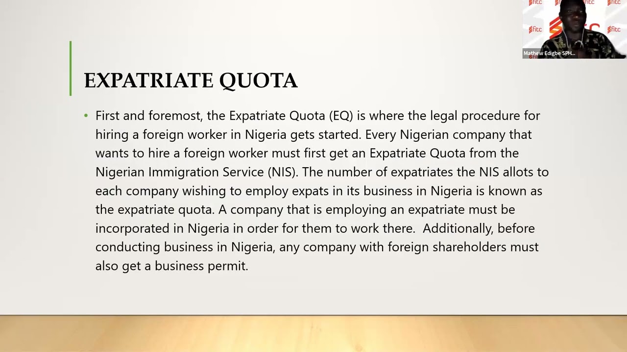 Expatriate Management and Recruitment