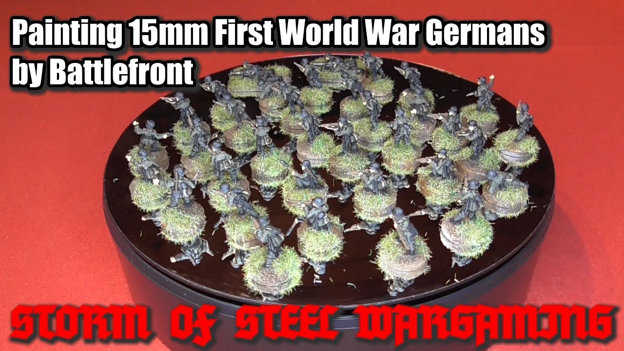 Painting 15mm First World War Germans by Battlefront | Storm of Steel Wargaming