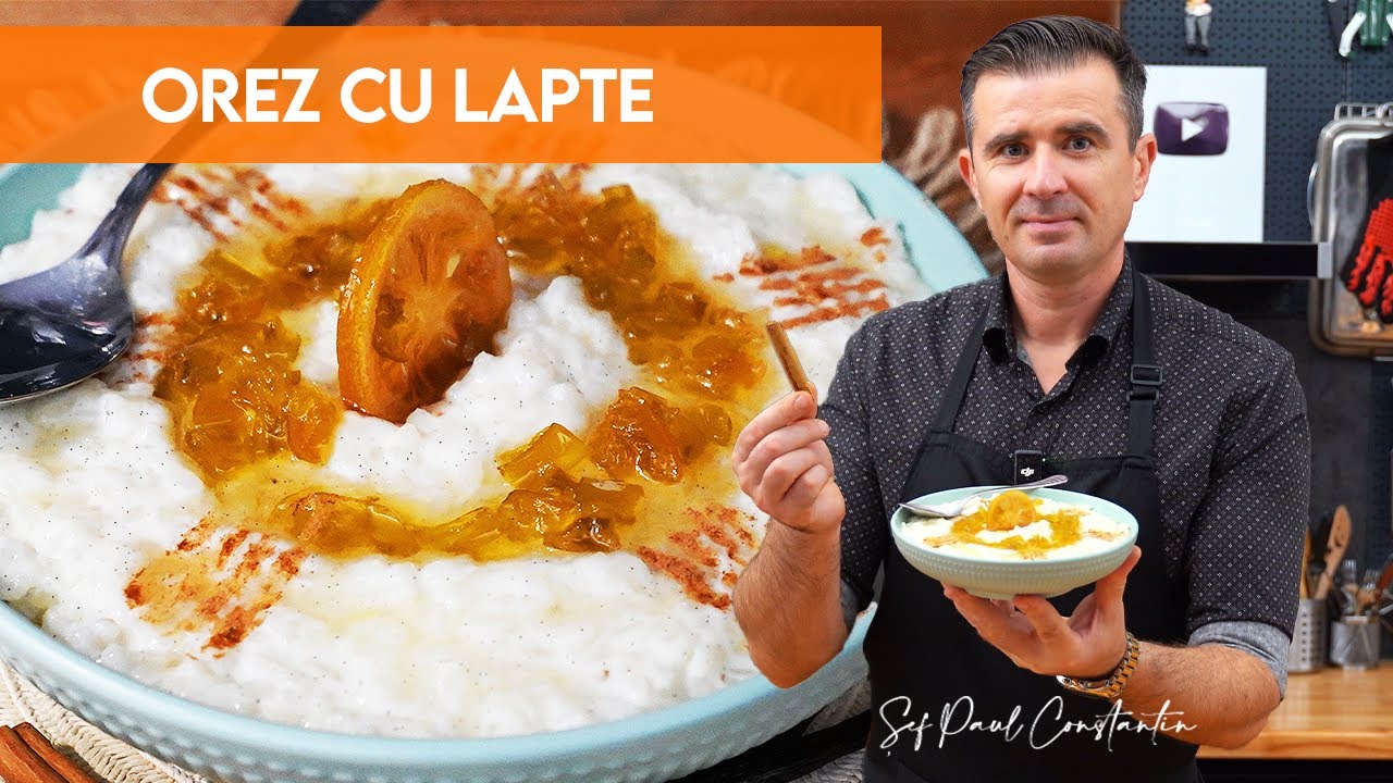 🍚Gustul copilăriei într-o lingură: orez cu lapte și scorțișoară 😋🕰️ Șef Paul Constantin