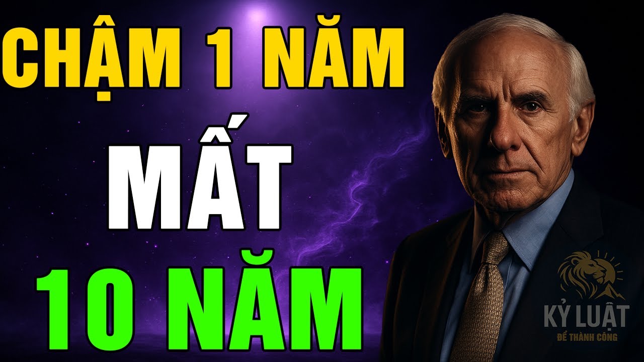 Chậm 1 Năm, Mất 10 Năm: 3 Thời Điểm "SỐNG CÒN" Bạn PHẢI Đầu Tư Cho Bản Thân | Động Lực Từ Jim Rohn