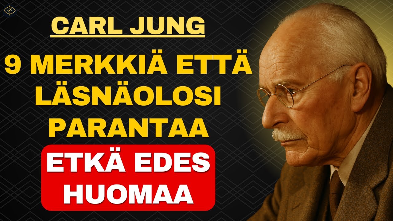 9 merkkiä, että läsnäolosi parantaa – etkä edes huomaa | Carl Jung