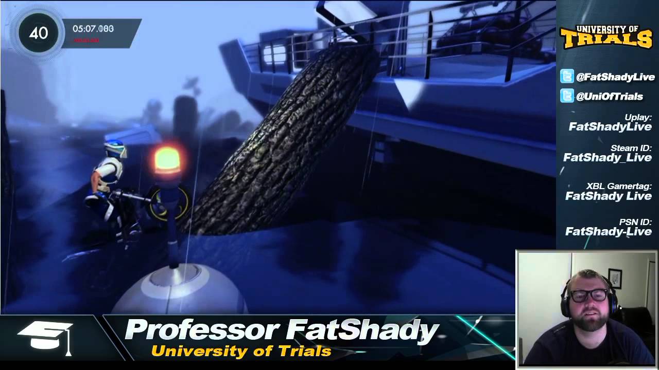 Trials Fusion - Eye Of The Storm - Hidden Ninja Track Playthrough
