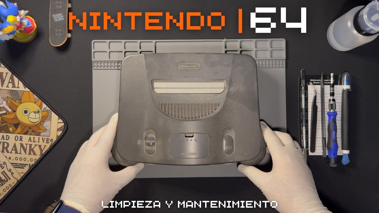 🧼 Limpieza Completa de Nintendo 64 🎮