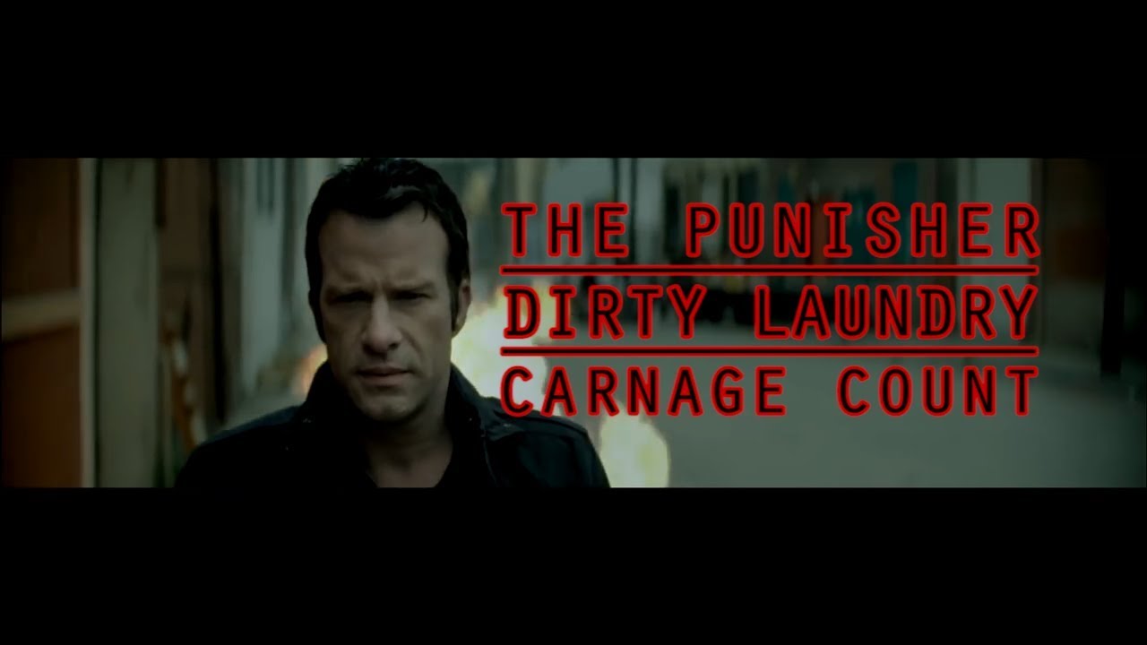 The Punisher: Dirty Laundry (2012) Carnage Count